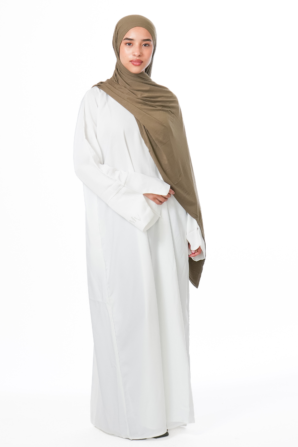 White Abaya
